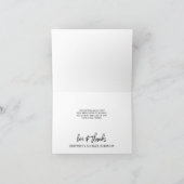 Simple Photo Collage Love Bedankt White (Binnen)