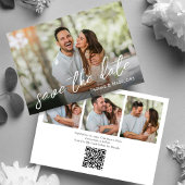 Simple Photo Collage Wedding Save The Date