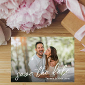 Simple Photo Collage Wedding Save The Date