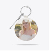 Simple Photo Graduate Keepsake Custom Sleutelhanger