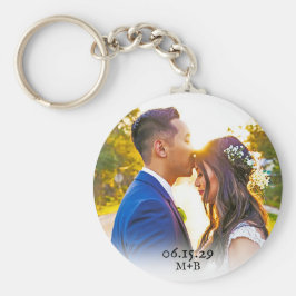 Simple Photo Jubileum Valentijnsdag Cadeaus Sleutelhanger