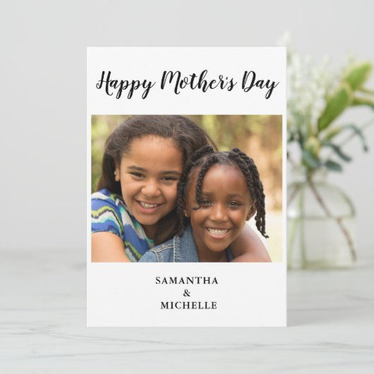 Simple Photo Moederdag (Staand voorkant)