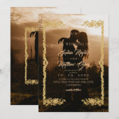 Simple Photo Overlay Wedding Kaart (Voorkant / Achterkant)