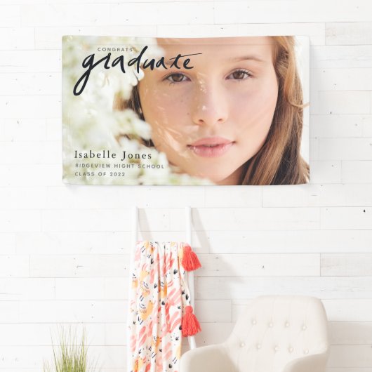 Simple Photo Script-Afstuderen Spandoek (Insitu)