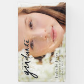 Simple Photo Script-Afstuderen Spandoek (Verticaal)