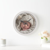 Simple Photo Template Personalized Frame Grote Klok (Huis)