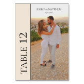 Simple Photo Wedding Kaart (Voorkant)