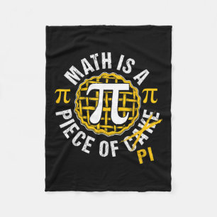 Simple Pi Symbool Shirt National Pi Day Gift Fleece Deken