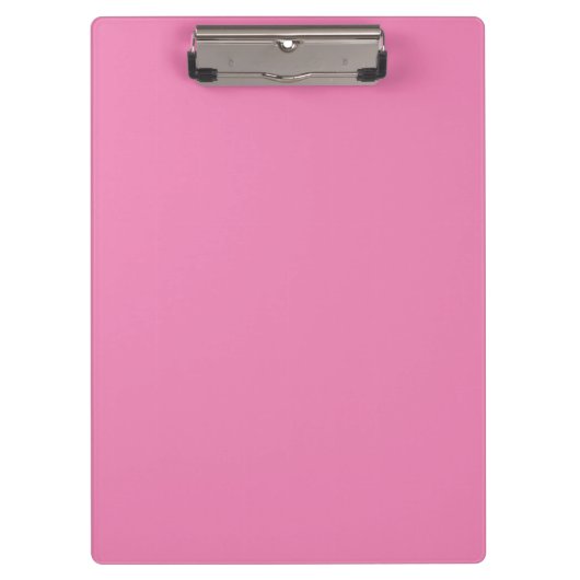 Simple Pink Authority® Klembord (Voorkant)