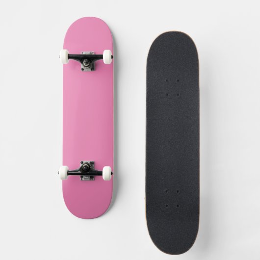 Simple Pink Authority® Persoonlijk Skateboard (Voorkant)