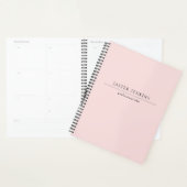Simple Pink Professional Minimal Modern Business Planner (Display)