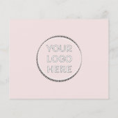 Simple Pink Tumbler Cup Care Instructions Flyer (Achterkant)