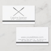 Simple Plain Seamstress Visitekaartje (Voorkant / Achterkant)