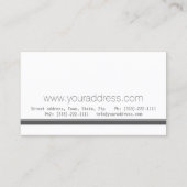 Simple Plain Seamstress Visitekaartje (Achterkant)