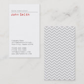 Simple Plain Swim Instructor Visitekaartje (Voorkant / Achterkant)