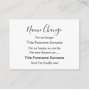 Simple Poem Name Change Enclosure Kaart