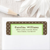 Simple Polka Dot Etiket (Insitu)