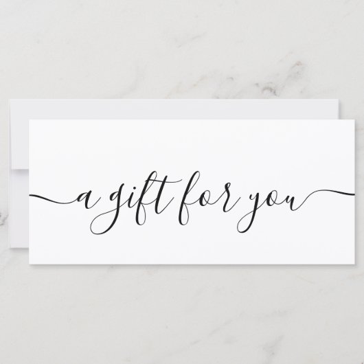 Simple Professional Chic Boutique-cadeaubon (Voorkant)