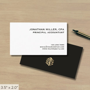Simple Professional Classic Visitekaartje