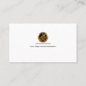 Simple Professional Red Layers Manpower Consultant Visitekaartje (Achterkant)