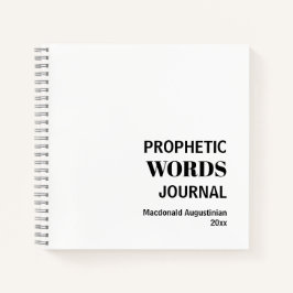 Simple Prophetic WordJournal Notitieboek