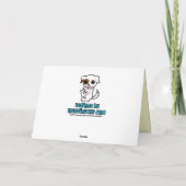 Simple Pug Birthday card Kaart (Achterkant)