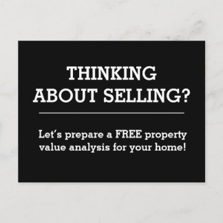 Simple Real Estate Postcard Briefkaart