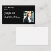 Simple Realtor Photo Visitekaartjes Nieuw (Voorkant / Achterkant)