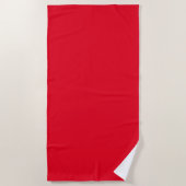 Simple Red Authority®, badhanddoek (Voorkant)