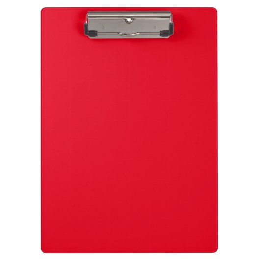 Simple Red Authority® Klembord (Voorkant)