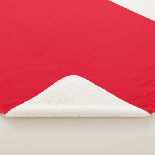 Simple Red Authority® Sherpa Deken (3/4)
