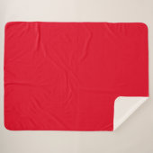 Simple Red Authority® Sherpa Deken (Voorkant (horizontaal))