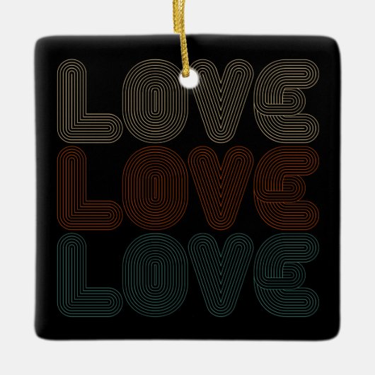 Simple Retro Love Typografen Valentijn | ORNAMENT (Voorkant)