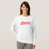 SImple retro style Butch T-shirt (Voorkant volledig)