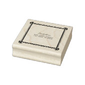 Simple Return Address Rubber Stempel (Stempel)