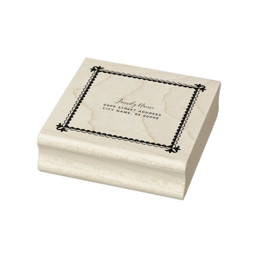 Simple Return Address Rubber Stempel (Stempel)