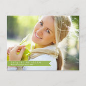 Simple Ribbon Afstuderen Briefkaart (Voorkant)