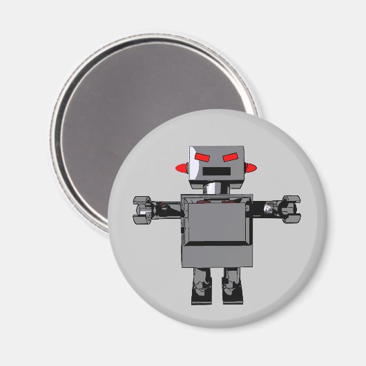 Simple Robot Magnet (Voorkant / Achterkant)