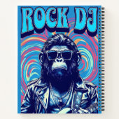 Simple Rock DJ Art - Notitieboek (Achterkant)