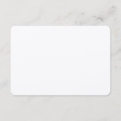 Simple Rustic Kraft Paper — Kaart met details (Achterkant)