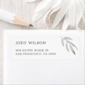 Simple Rustic Return Address Labels (Insitu)