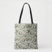Simple Sage Green Easter Eggs Lavender Nest Tote Bag (Voorkant)