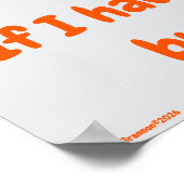 "Simple Says...-#8" funny quote Poster (Hoek)