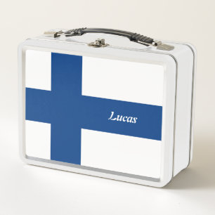 Simple School Finland Flag Souvenir gepersonalisee