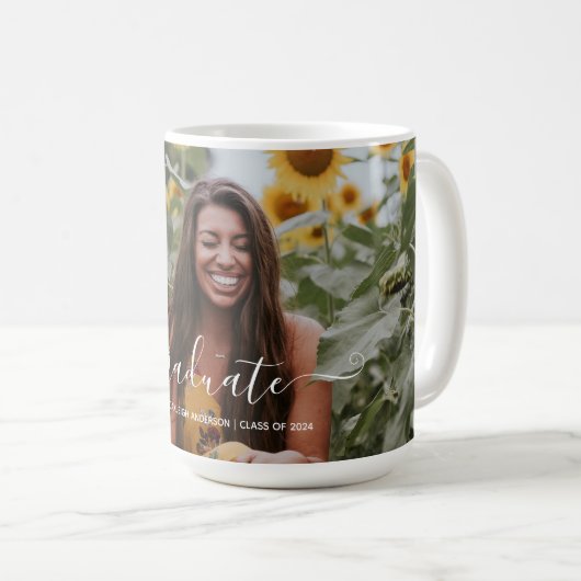 Simple Script Afstuderen Photo Koffiemok (Voorkant rechts)