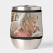 Simple Script Grandma Est.Photo Year Black (Voorkant)