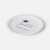 Simple Script High School Afstuderen Papieren Bordje (Gekanteld)