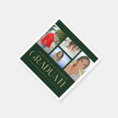 Simple Script Multi Photo Afstudeerder Graduparty Servet (Hoek)