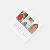 Simple Script Multi Photo Afstudeerder Graduparty Servet (Hoek)
