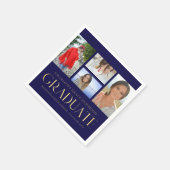 Simple Script Multi Photo Afstudeerder Graduparty Servet (Hoek)